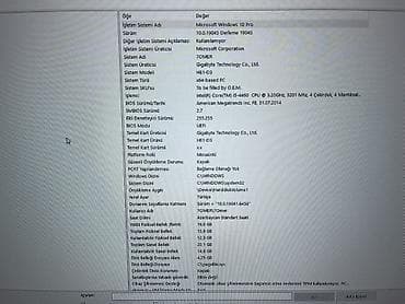işlənmiş kamputer: Satılır: Oyun/iş sistemi, tam hazır: •CPU: Intel i5‑4460 3.20 GHz •Ana — 3