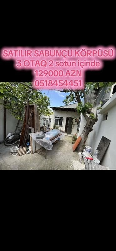 Sabunçu qəs. 3 otaqlı, 100 kv. m — 1