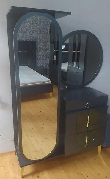 shkaflar: İkinəfərlik çarpayı, Dolab, Termo, 2 tumba, İşlənmiş — 3