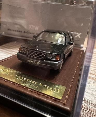 заказать модель машины: 1:64 Mercedes-Benz S-Class 600 SEL (W140) miqyaslı kolleksiya modeli — 3