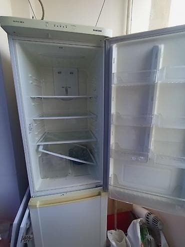 samsung yeni: İşlənmiş 1 qapılı Samsung Soyuducu Satılır, rəng - Ağ — 5