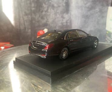 maşın modeli: Коллекционная модель Mercedes-Maybach S-class X222 obsidian black 2019 — 18