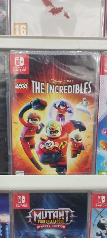 poye sviç: Nintendo switch üçün lego the incredibles oyun diski. Tam original — 1