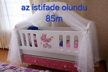 Beşiklər: Qız üçün, Dördbucaq, Beşik, Yellənmə mexanizmsiz — 1