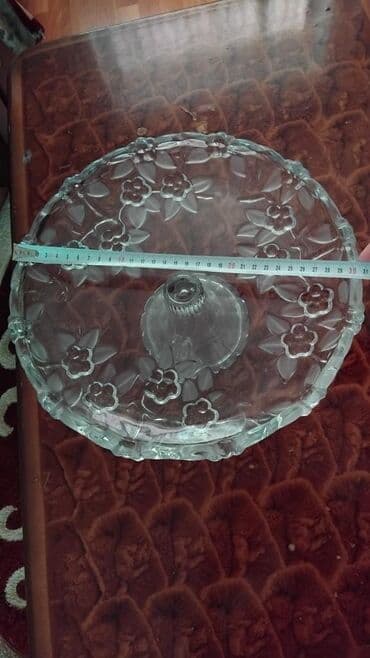 reqem tortlar: Tort və şiriniyyat qabı, rəng - Ağ — 1