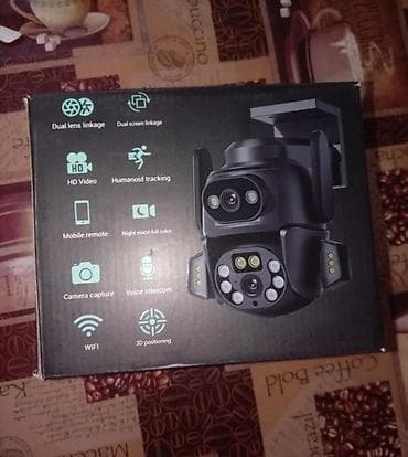 p40 pro: İki linzalı Wi‑Fi təhlükəsizlik kamerası Xüsusiyyətlər: - Dual lens — 2