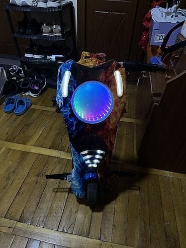 elektro samokat: Elektrik drift skuter – “od və buz” (fire & ice) dizaynlı - Uşaq — 3