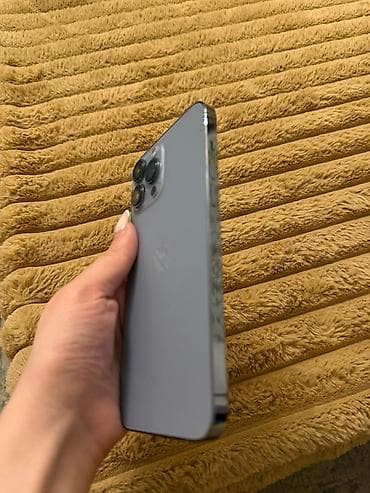 iphone 15 almaq: IPhone 13 Pro, 256 GB, Sierra Blue, Barmaq izi, Simsiz şarj, Face ID — 1