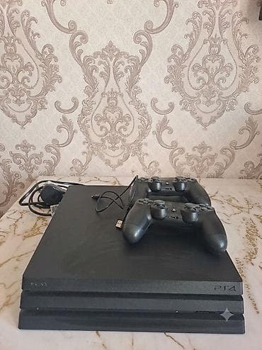 hyperx cloud alpha s: Sony PlayStation 4 Pro 9.00 versiya oyun konsolu. 2 pult ve adapter — 1