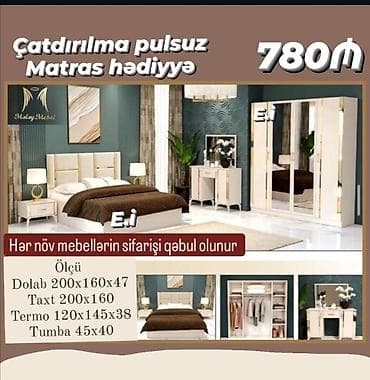 saray mebel: İkinəfərlik çarpayı, Yeni — 2