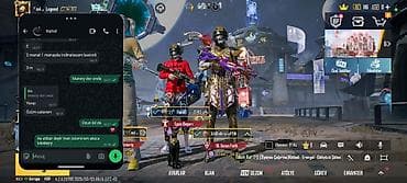 papaq panda: PUBG Mobile hesabı – yüksək səviyyəli və zəngin inventarlı - Server — 1