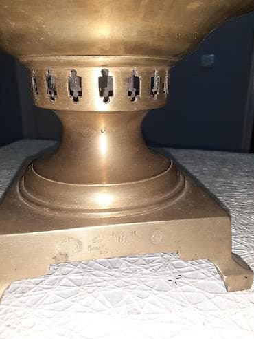 tulskiy samovar: Antik samovar – Nikolay İvanoviç Batashev (Tula) istehsalı - — 5