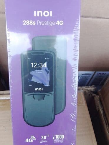 телефоны для пожилых флай: Inoi 243, rəng - Qara, Düyməli — 6