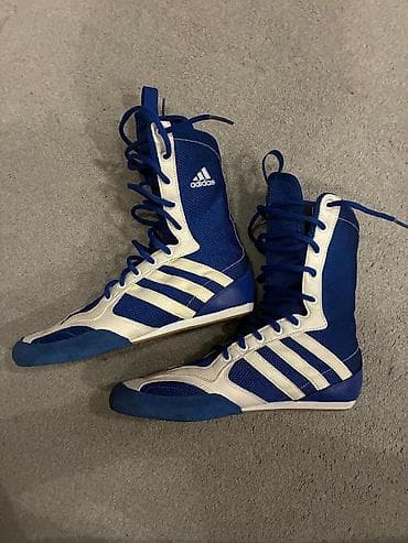 qış ayaqqabı: Боксерки Adidas Tygun 2 — профессиональная высокая обувь для бокса — 2