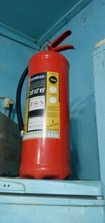 şinlər r13: Toz tipli yanğınsöndürən balon - Növ: Quru kimyəvi toz (POWDER) — 1