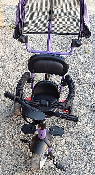 Musiqi alətləri: Uşaq üçtəkərli velosipedi – idarəetmə tutacağı və günlüklə - Rəng — 2