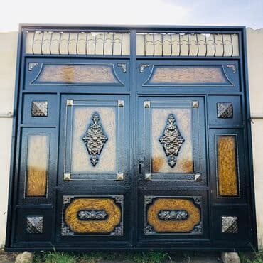 avtomat darvazalar: Darvaza Yenidir Eni-3.15 Hündürlük-3 Çerçive-8lik Şveller,List — 2