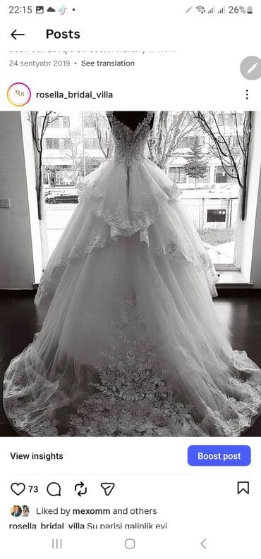 gəlinlik donu: Gəlinliklər satılır 50 azndən başlayan qiymətlərlə 051 6468914 — 2