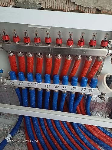 Сантехнические работы: Xidmət: Su əsaslı isti döşəmə sistemlərinin quraşdırılması Təsvir: - — 5