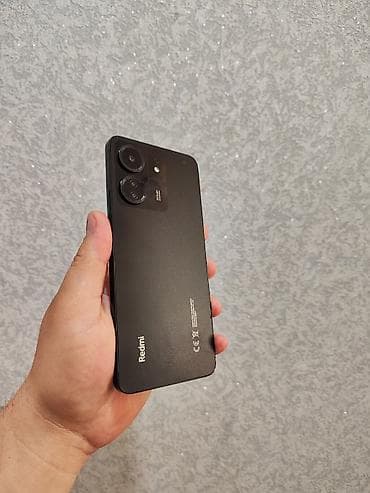 cloud cx a4: Redmi 13C, 128 GB, rəng - Qara, Sensor — 6