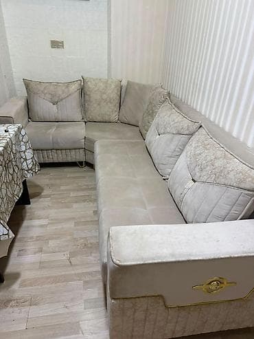 Künc divan, İşlənmiş, Açılan, Bazalı lalafo.az -da Künc divan, İşlənmiş, Açılan, Bazalı