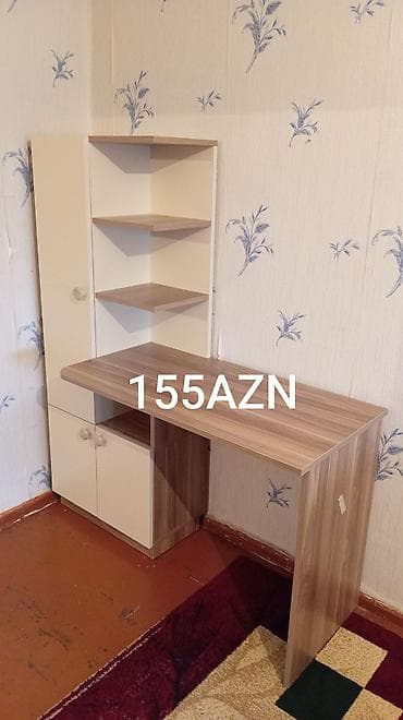 hazir perde: Oğlan və qız üçün, Siyirməli, Yazı masası, Stulsuz — 1