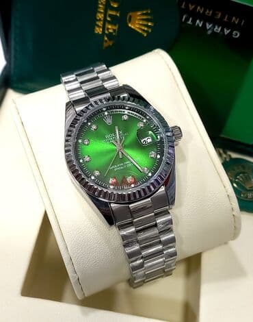 el fecr saat: Yeni, Qol saatı, Rolex, rəng - Qızılı — 10