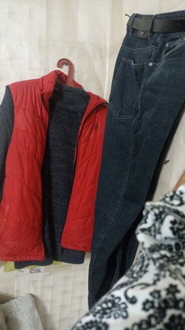 qaqa şalvarı: Kişi geyim dəsti – gündəlik və şık kombinlər 1) Qışlıq/trend kombin — 1