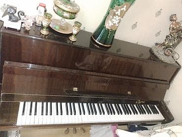 Musiqi alətləri: Сура pianino işlənmiş - Korpus: tünd qəhvəyi, parlaq lak örtük - - — 4