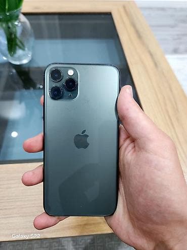 IPhone 11 Pro, Matte Midnight Green, Simsiz şarj