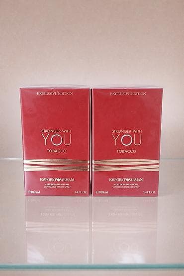 ucuz parfum: Emporio Armani “Stronger With You Tobacco” – Exclusive Edition - Növ — 1