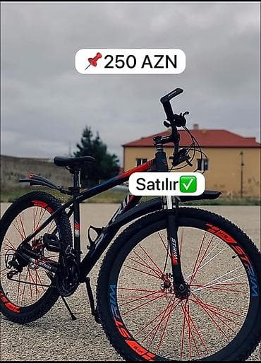 Velosiped – dağ tipli, 29”-lıq təkərlər Qiymət: 250 AZN 320 azn