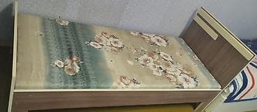 Təknəfərlik çarpayı, Bazasız, Matras ilə, Siyirməsiz