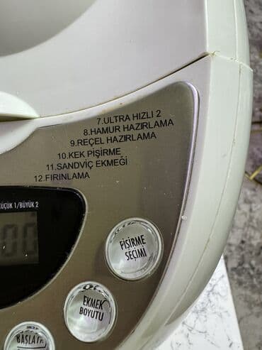 купить хлебопечку в баку: Arvelik firmasinin xemir yoguran ve corek bisiren aparati satilir.11 — 5