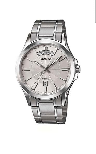 saat aksesuar: Qol saatı, Casio, rəng - Gümüşü — 1