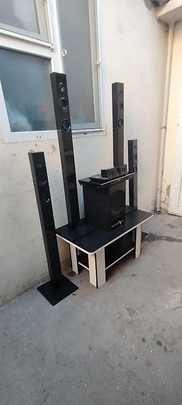 antensiz tv: Orginal Panasonic 5.1 Ev kinoteatrı 1000watt gücündə 3D BLU-RAY — 4