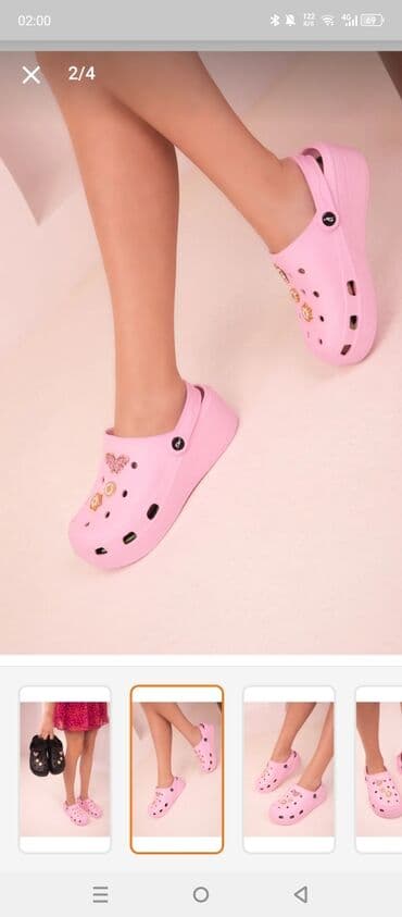 домашние женские тапочки балетки: Домашние тапочки, Размер: 37, цвет - Розовый, Новый — 1