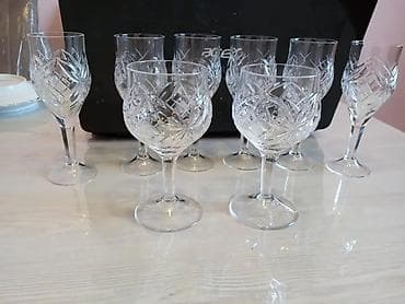 Qədəhlər, Xrustal, 8 ədədli dəst, Rusiya