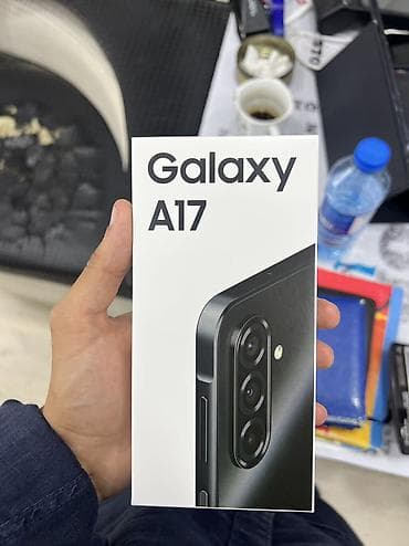 elantra 2012 android: Samsung Galaxy A17, 128 GB, rəng - Qara — 1