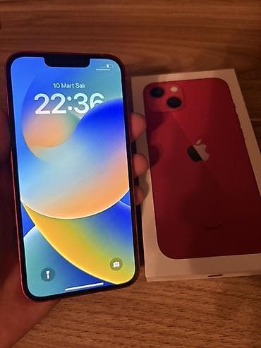samsung ekran temiri: IPhone 13, 128 GB, Qırmızı, Face ID — 1