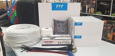 oyun disk: TVT markalı video-müşahidə (CCTV) komplekti Tərkib: - TVT DVR/NVR — 1