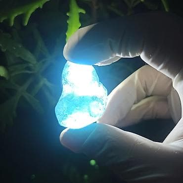 antik eşya: Kolleksiya üçün Nadir Daş Təbii Akvamarin Satılır - Orijinal mavi — 6