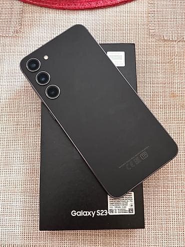 Samsung Galaxy S23, rəng - Qara, Simsiz şarj