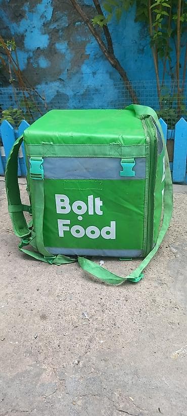 Bolt Food termo çanta – böyük həcmli, izotermik çatdırılma çantası - — 2