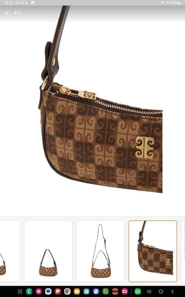 qaşlı çanta: Orginal pier cardin. çanta oz parca cantasinda satilir icerisinde — 2