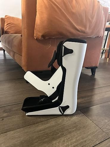 Ayaq biləyi–ayaq üçün ortopedik splint (AFO tipli) - Material: sərt