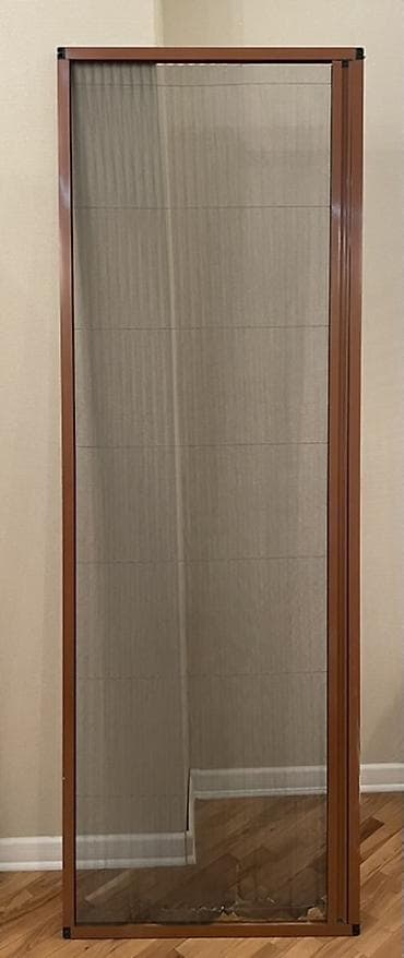 İşlənmiş Siyirmə Ağcaqanad toru Qapı üçün