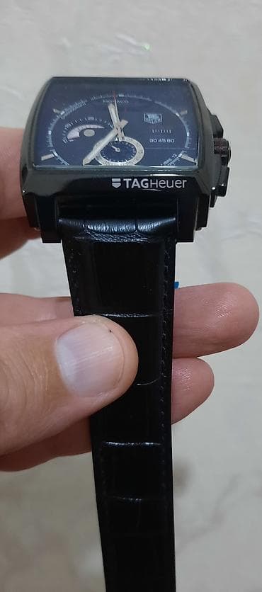 saat 925: Yeni, Qol saatı, Tag Heuer, rəng - Qara — 4