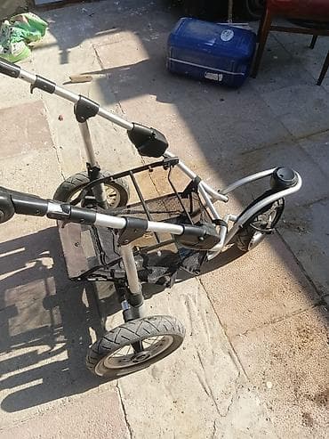 vecerni don: Uşaq arabasının şassisi/skeleti - 3 təkərli konstruksiya: iri, hava — 6