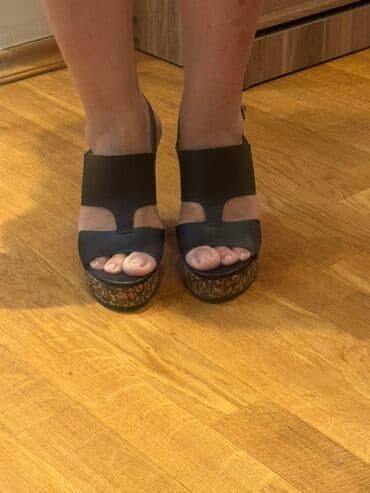 bu слипоны: Размер: 39, цвет - Черный, Новый — 2